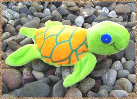 Click here for a larger picture of the plush sea turtle
